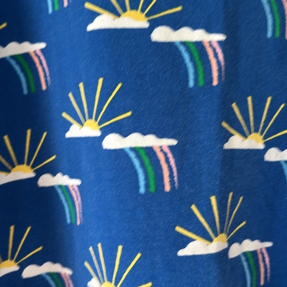 Hanna Anderson swing dress Rainbow size 8 /130 - Picture 2 of 6